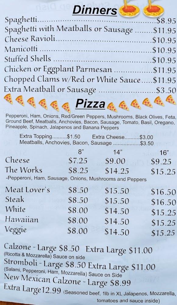 Matoli's Pizza & Subs Menu image 2